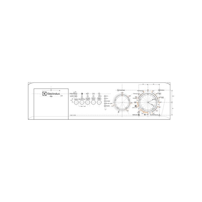 manöverpanel, handtag, Electrolux