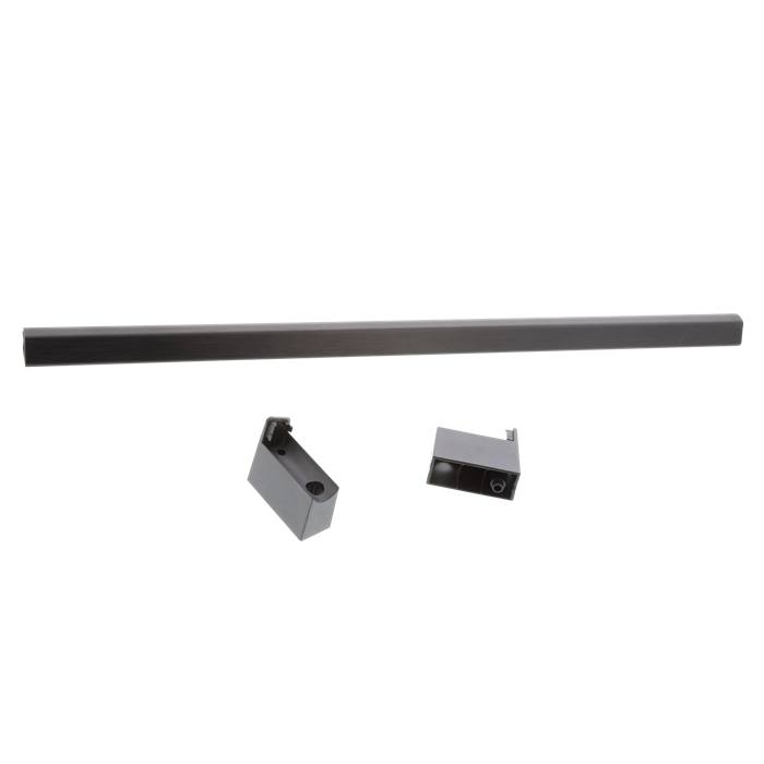 greeplijst, deur, mat zwart, 480mm