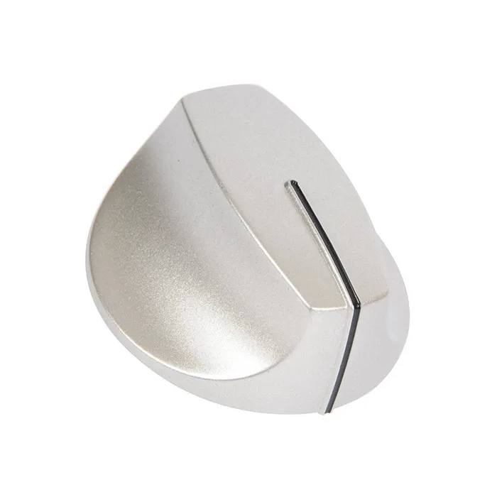 Silver Cooker Control Knob