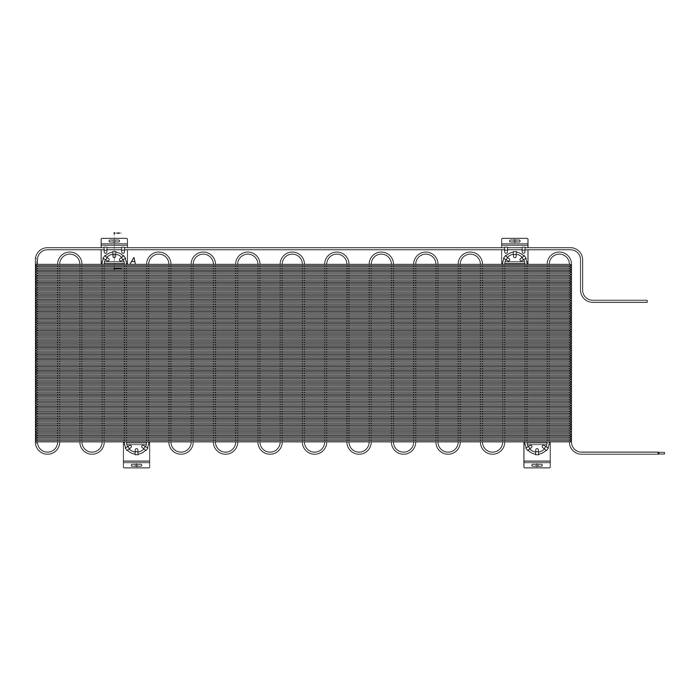 condenser, complete, 512x1320.8mm