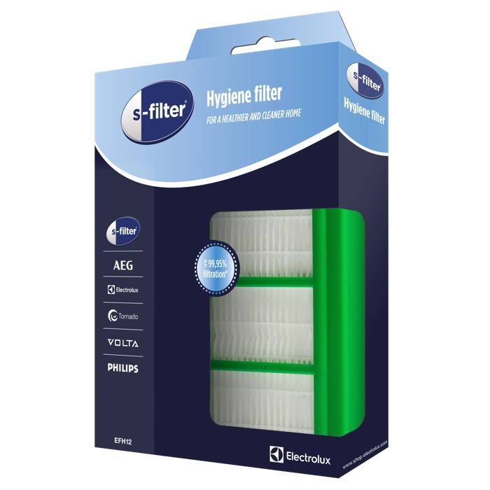 Filtre Hygiène Non Lavable pour Aspirateurs - EFH12