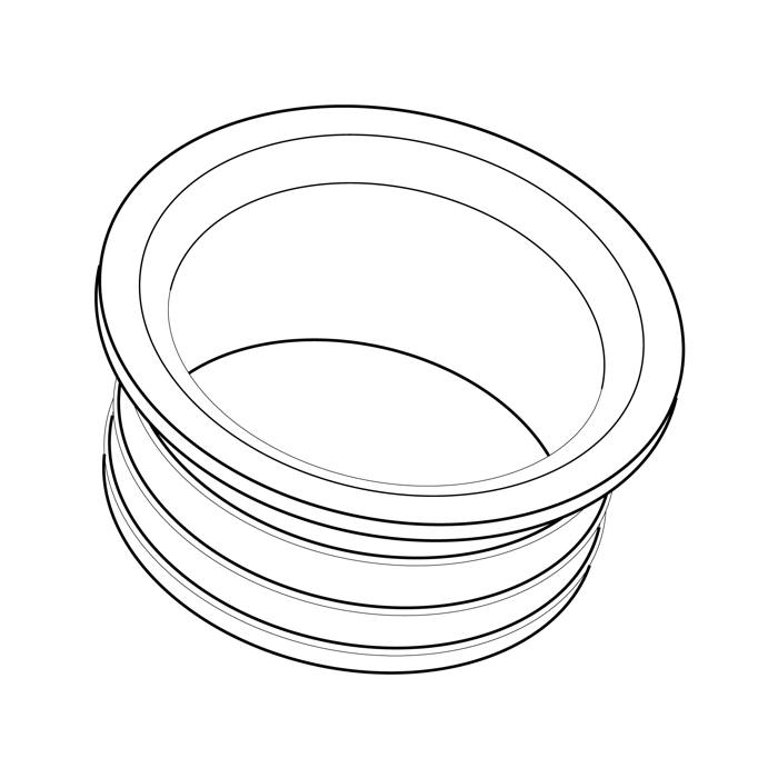 gasket, tub, scroll cover