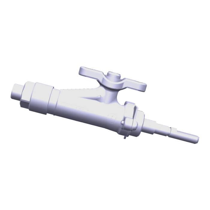 Robinet gaz,rapide,d=0,42