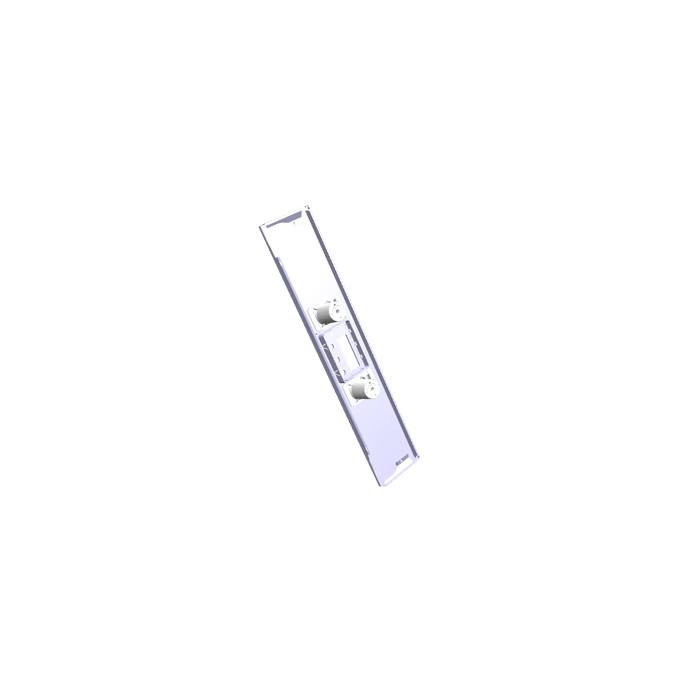 BEDIENBLENDE,INOX,60CM, SET, 2