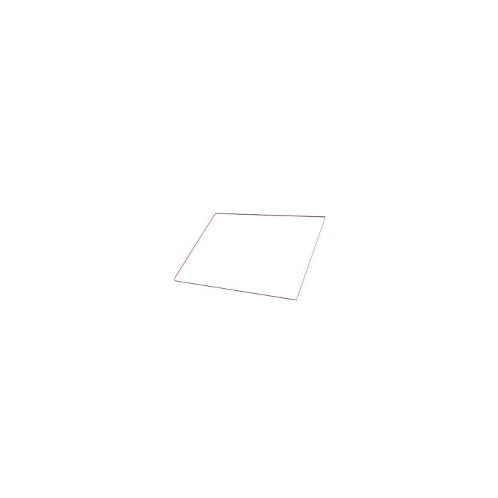 Vitre de porte - 528.7x401.5mm