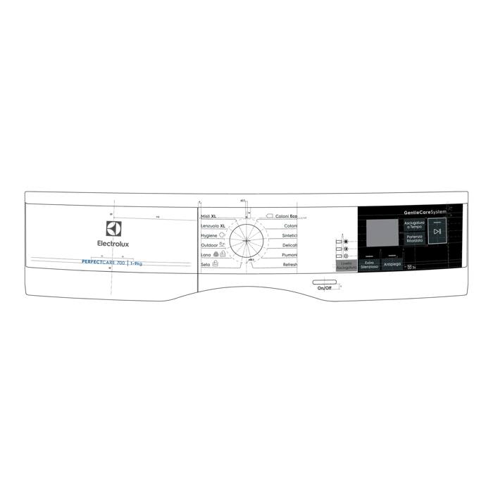 BEDIENBLENDE,WEISS,ELECTROLUX,