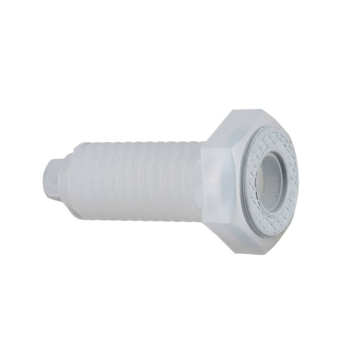 piedino regolabile, tampone antivibrante, assieme,