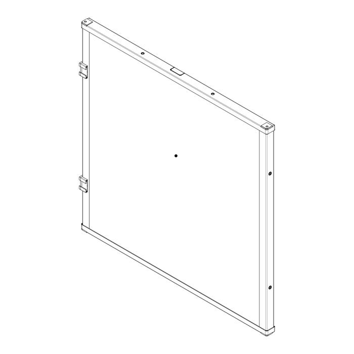 freezer door, white, 681.2x661.5mm, VIP