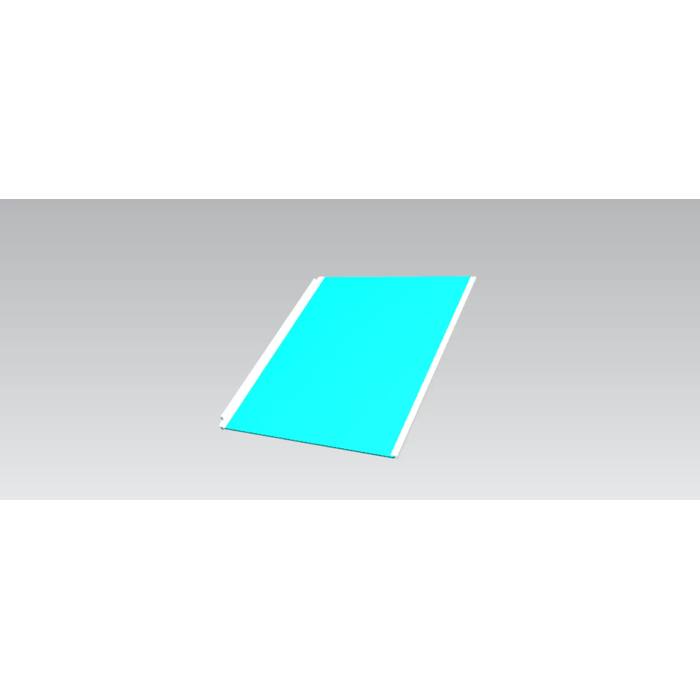 glass shelf, complete, neutral, 458.5x397.4mm