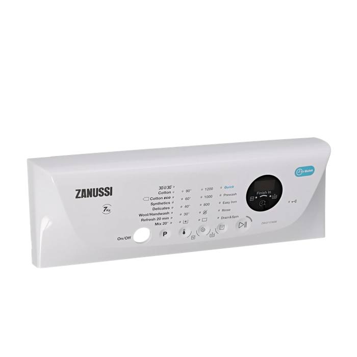 panel holder, white, Zanussi