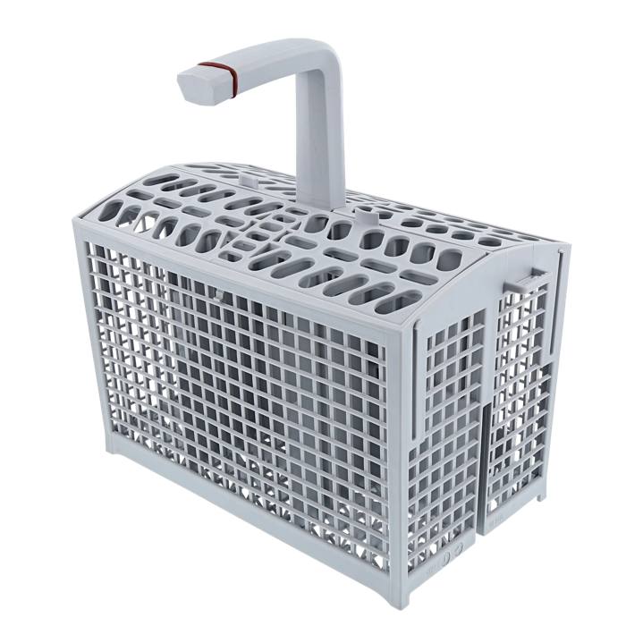 Panier à couverts gris pour lave-vaisselle