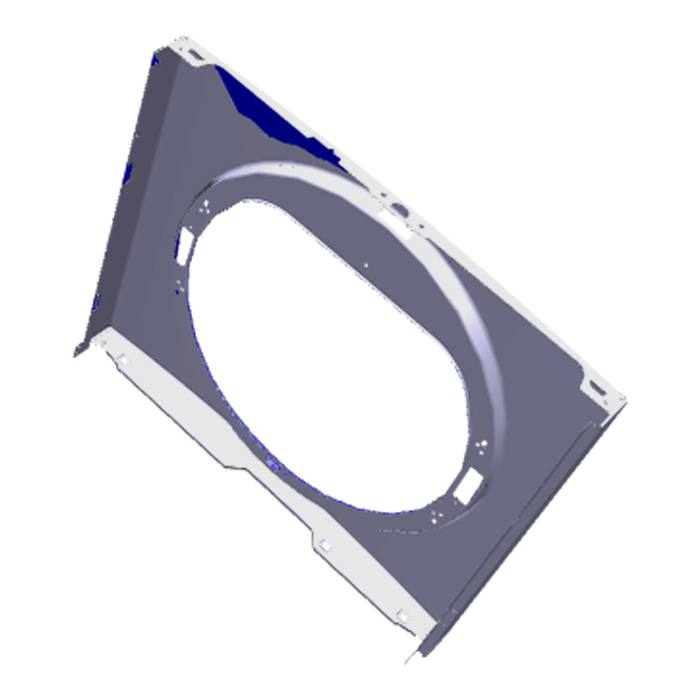 front panel, inox