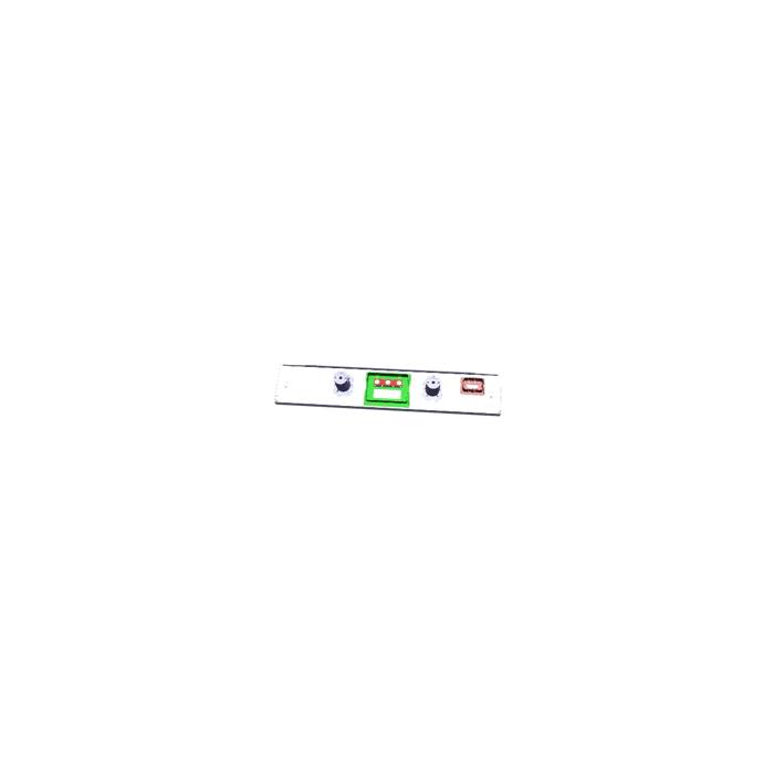 BEDIENBLENDE,INOX,60CM, SET, 2
