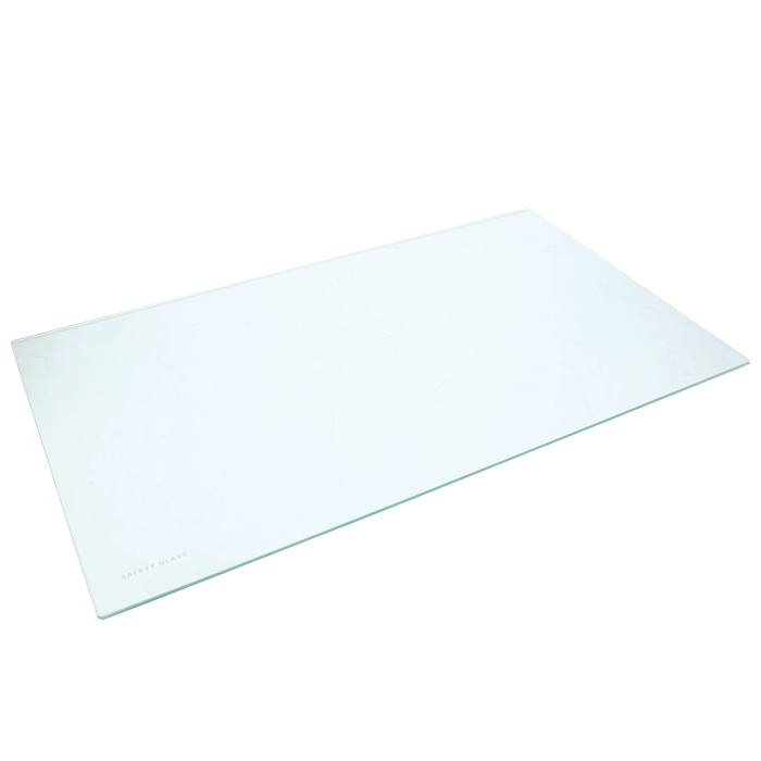 Mellersta kylskåpshylla i glas – 519 x 301mm