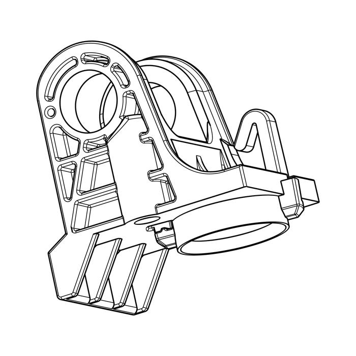 bracket, shock absorber,