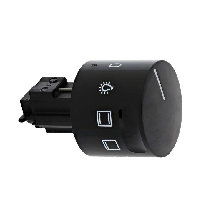 knob, selector, black