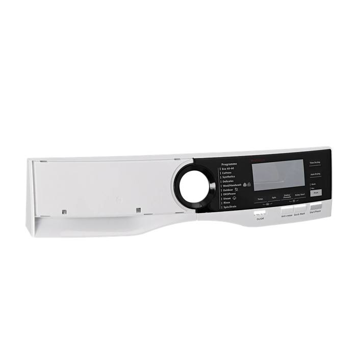 control panel, white
