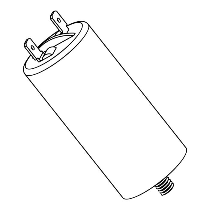 kondensator, 8UF S2