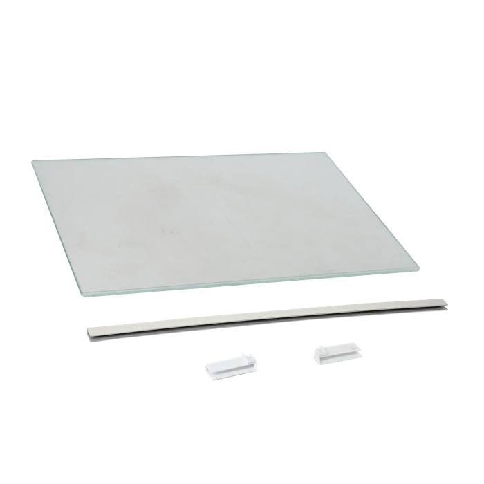 hylla glas-, sats, stopp, 405x280mm