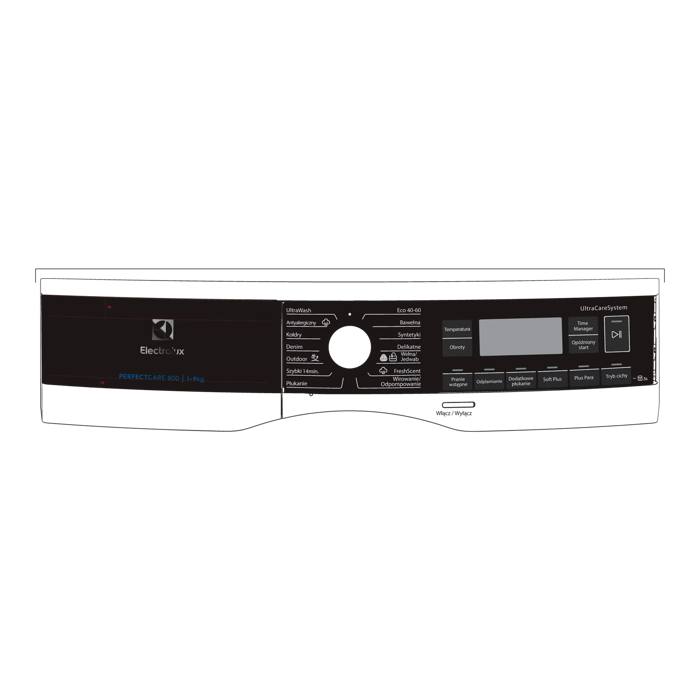 control panel, white, Electrolux