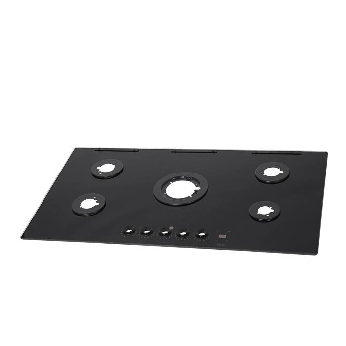 work top, black, AEG, 880x510mm