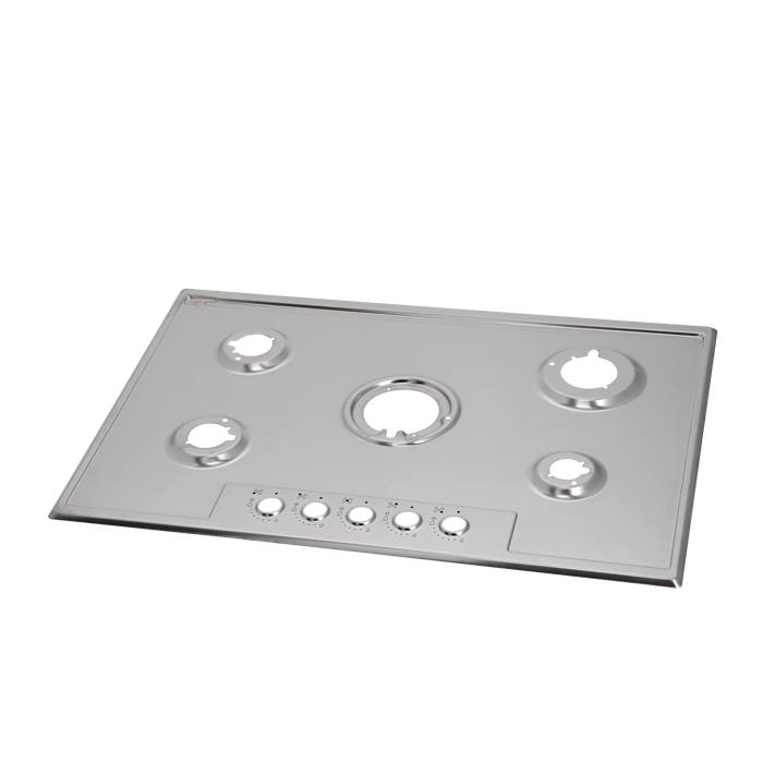 work top, inox, 744x510mm