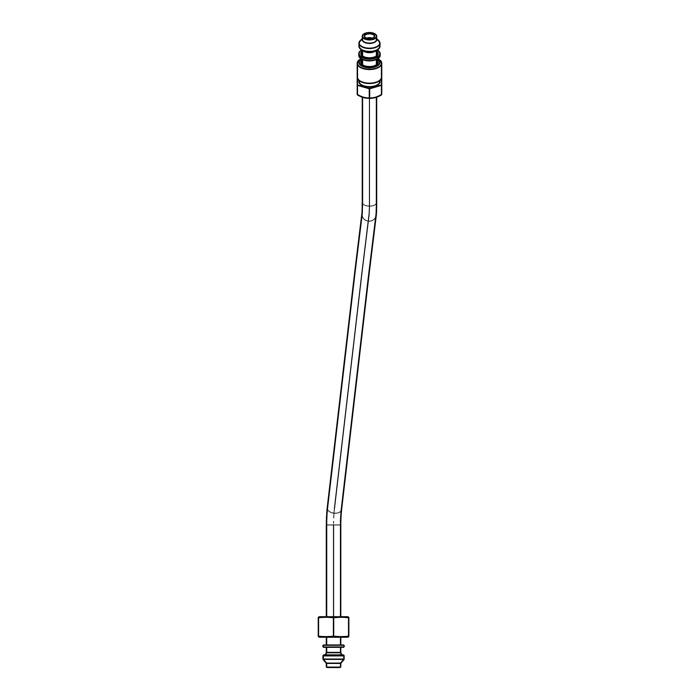 gas pipe, rear, left