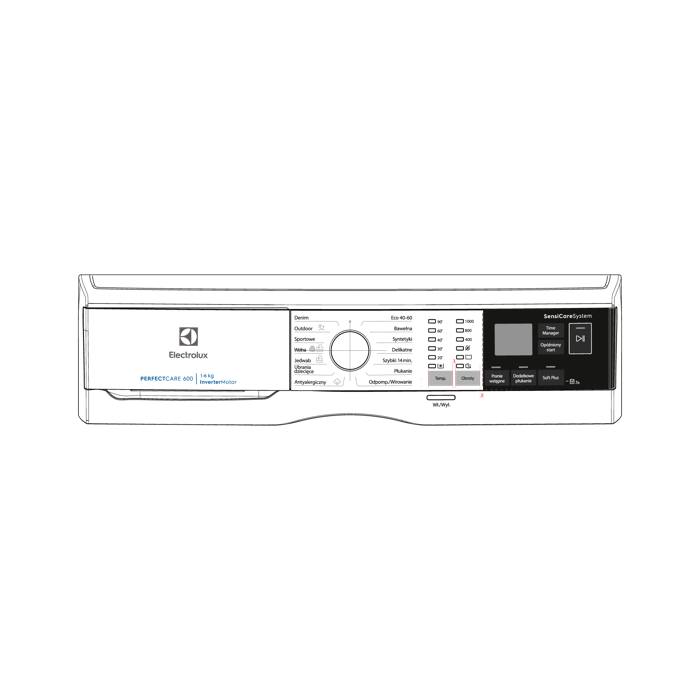 control panel,white,Electrolux,PL