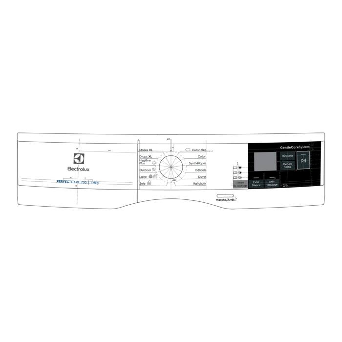 BEDIENBLENDE,WEISS,ELECTROLUX,