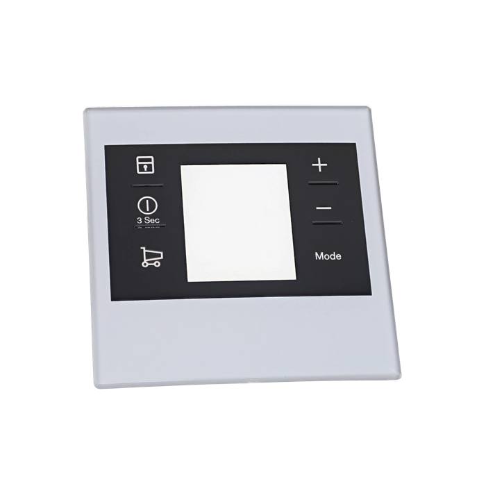 programme plate, LCD