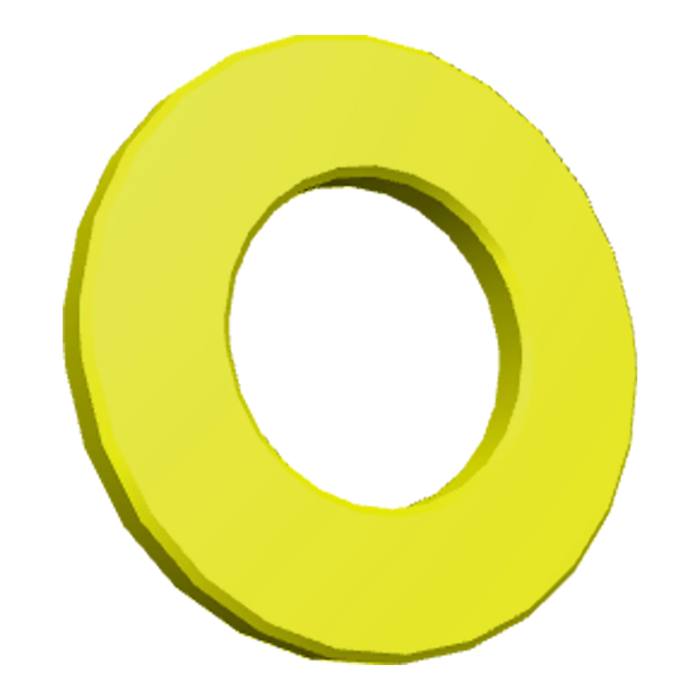Scheibe, 21x11.1mm