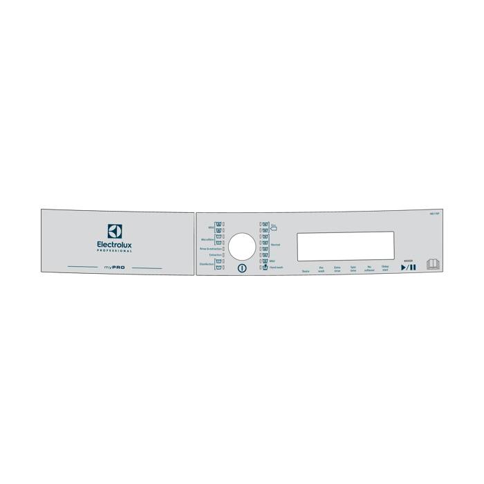 Insert,control panel,Electrolux,WE170P,EN