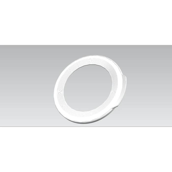 door frame, front, silver, Ø490, Ruby