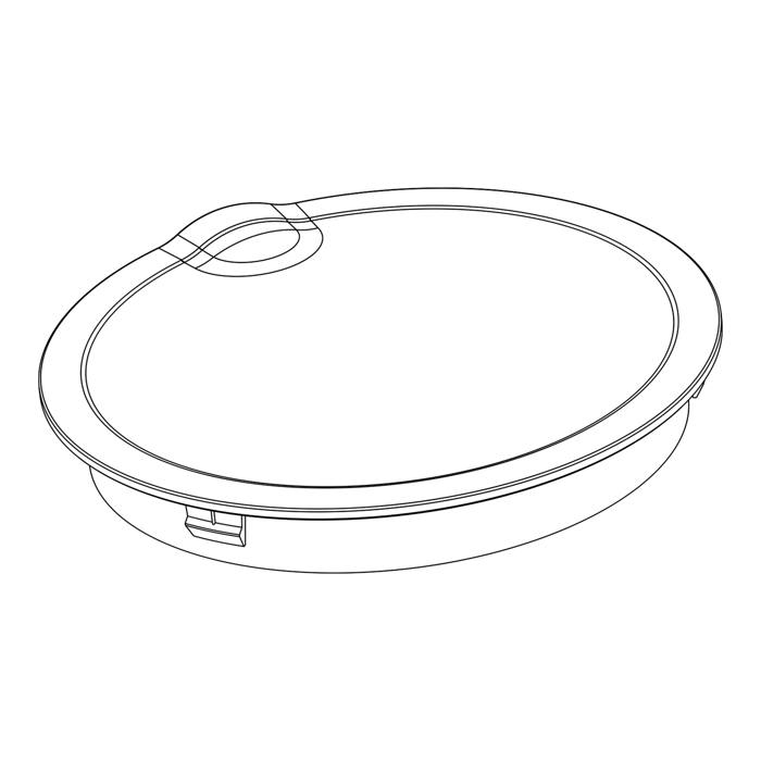 cover, exhaust duct, end cap,