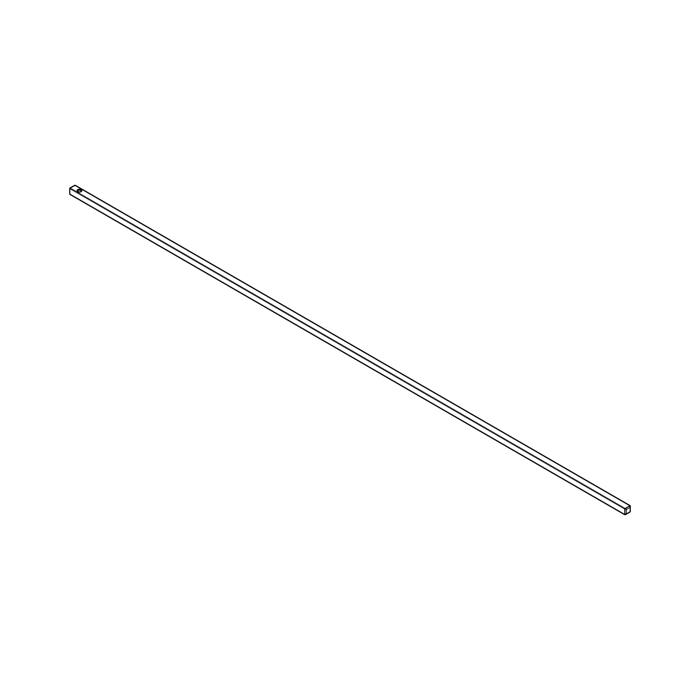 shaft, telescopic runner, 720mm