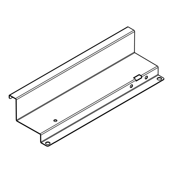 spacer, right, black, 182,4x62,9x40,6