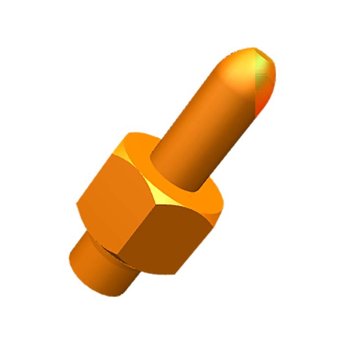 scharnierstift, onderaan, 24mm