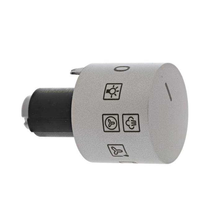 knob, function, inox, 9+0