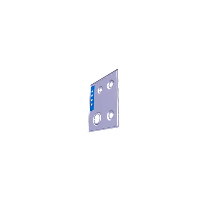 work top, inox, AEG, 594x510mm