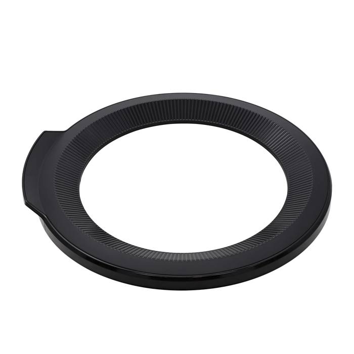 door frame, front, black, Ruby,Ø490,2