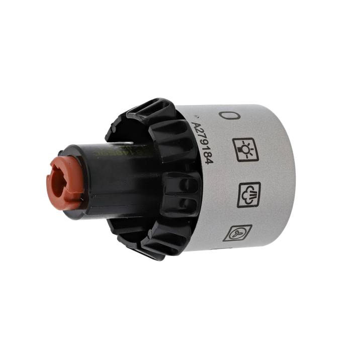 KNEBEL,FUNKTIONEN,INOX,9+0