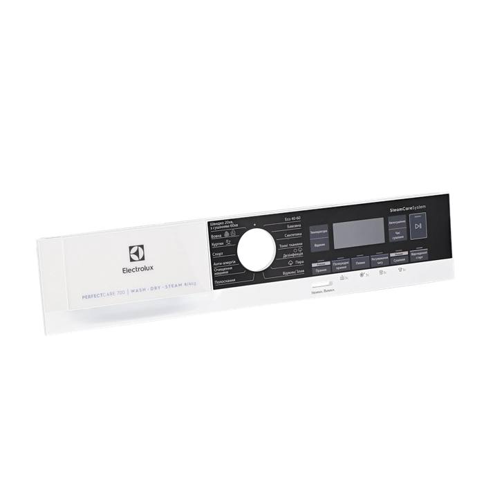 control panel, white, Electrolux, UK