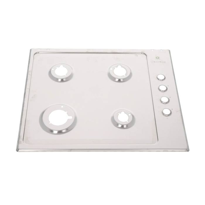 bovenblad, inox, Electrolux, 594x510mm