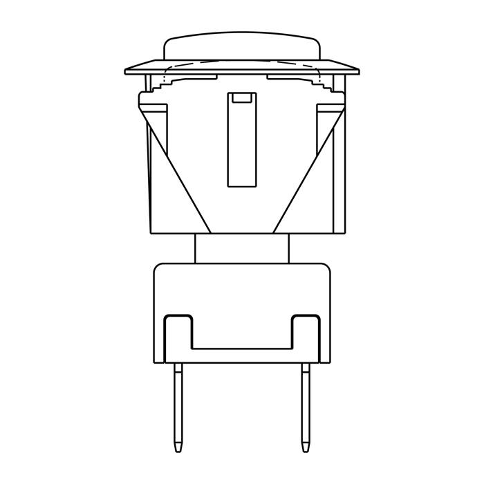 interruptor, unipolar