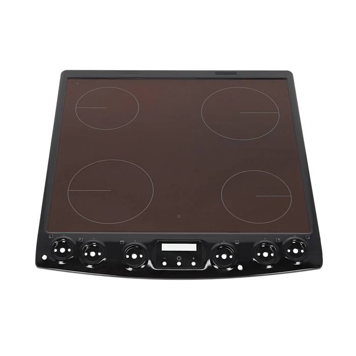 cooking top with frame,black,60cm