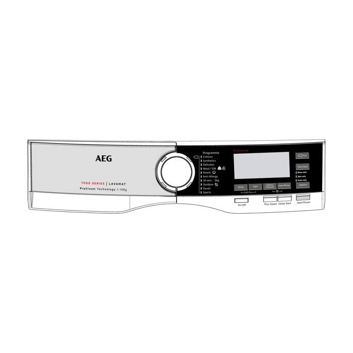 control panel, white