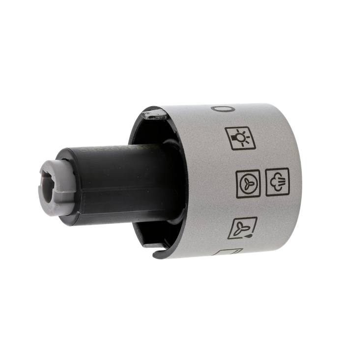 knob, function, inox, 9+0