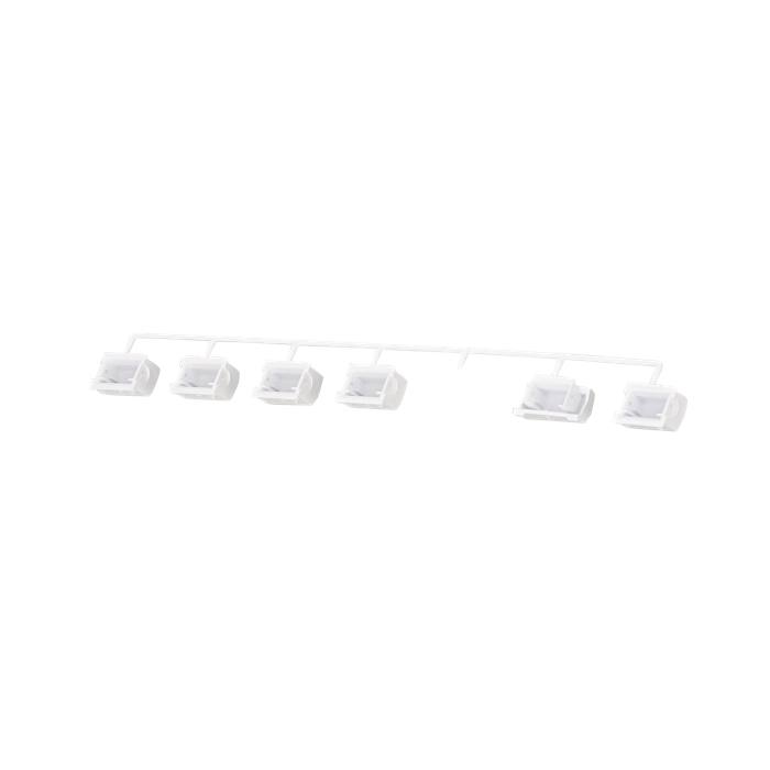 button set,white,rectangular,4+2,TC5,AEG