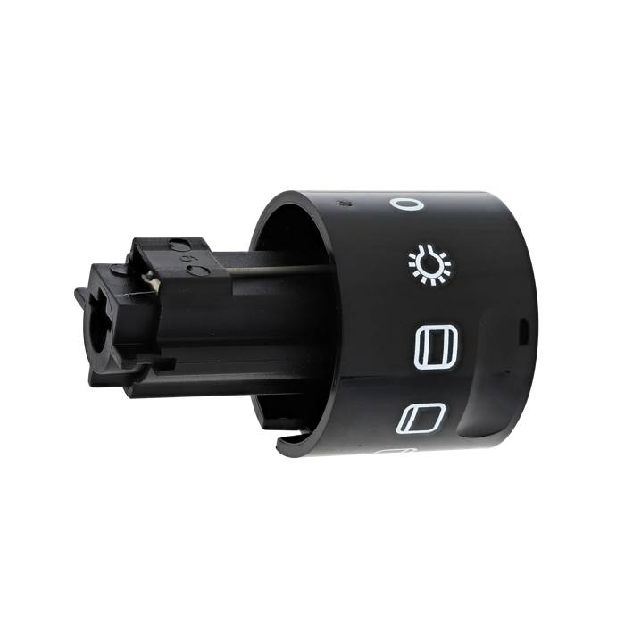 knob, selector, black