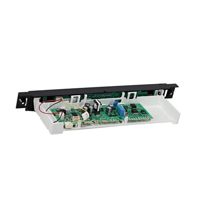 control panel with electronic, assembly